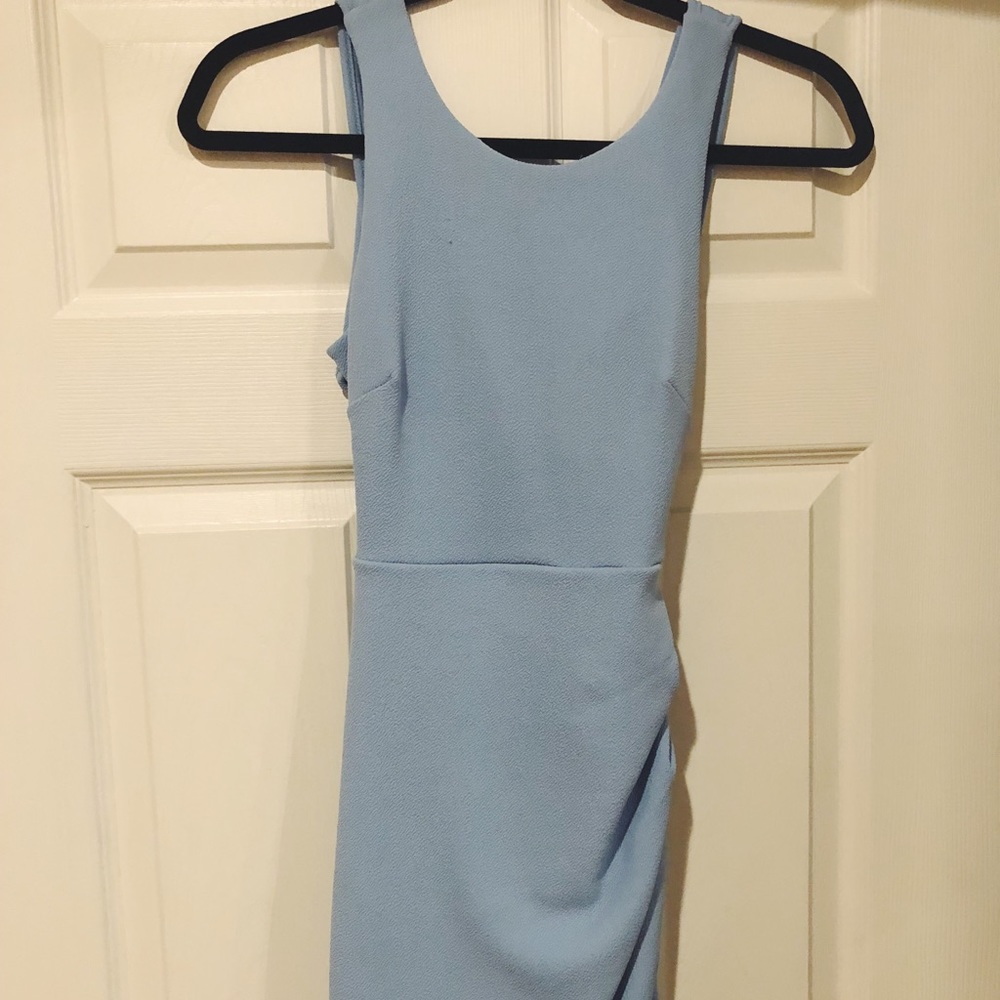 Light blue dress